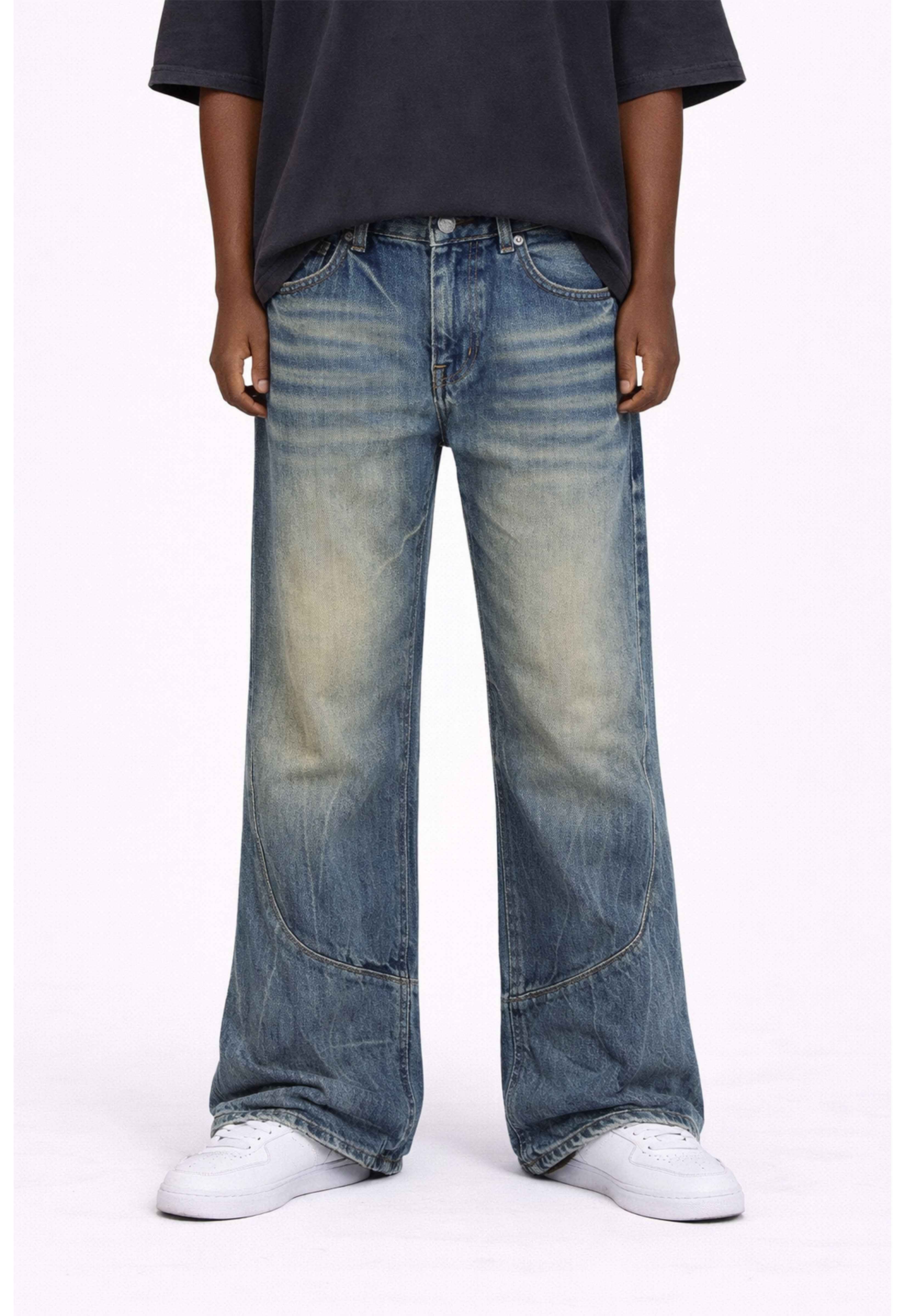 SUNFADE PANEL DENIM