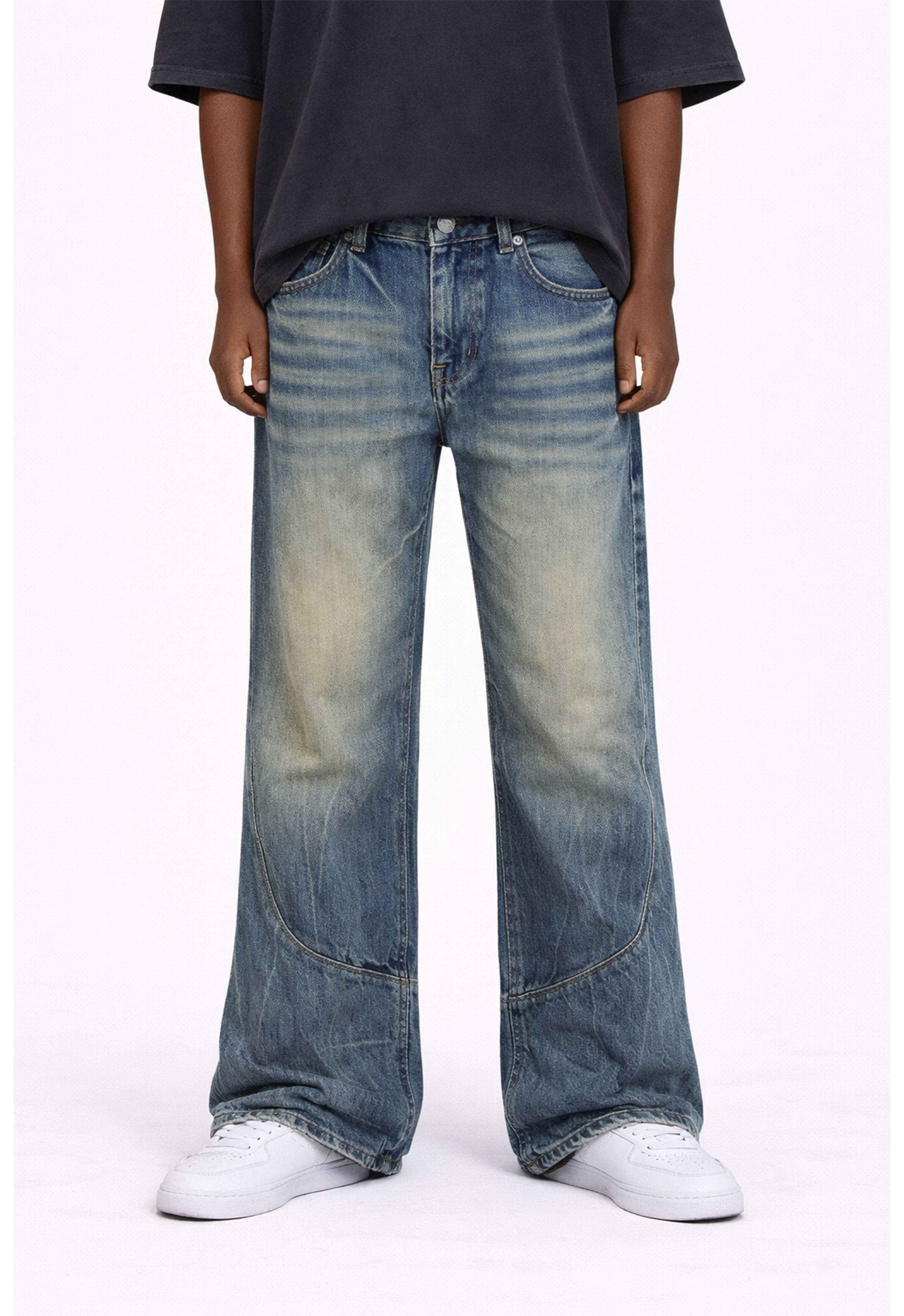 SUNFADE PANEL DENIM