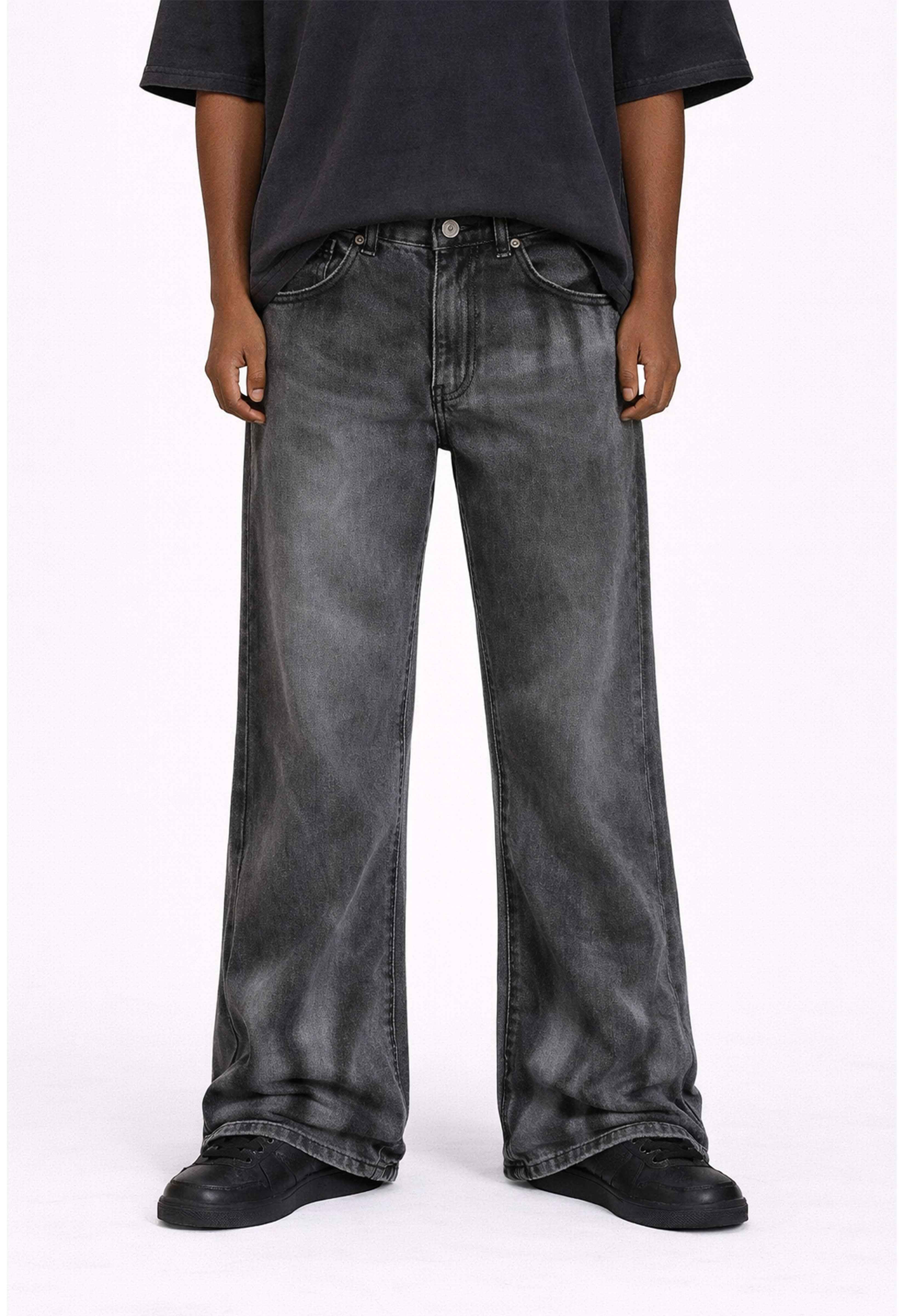 GREY VINTAGE FLARE DENIM