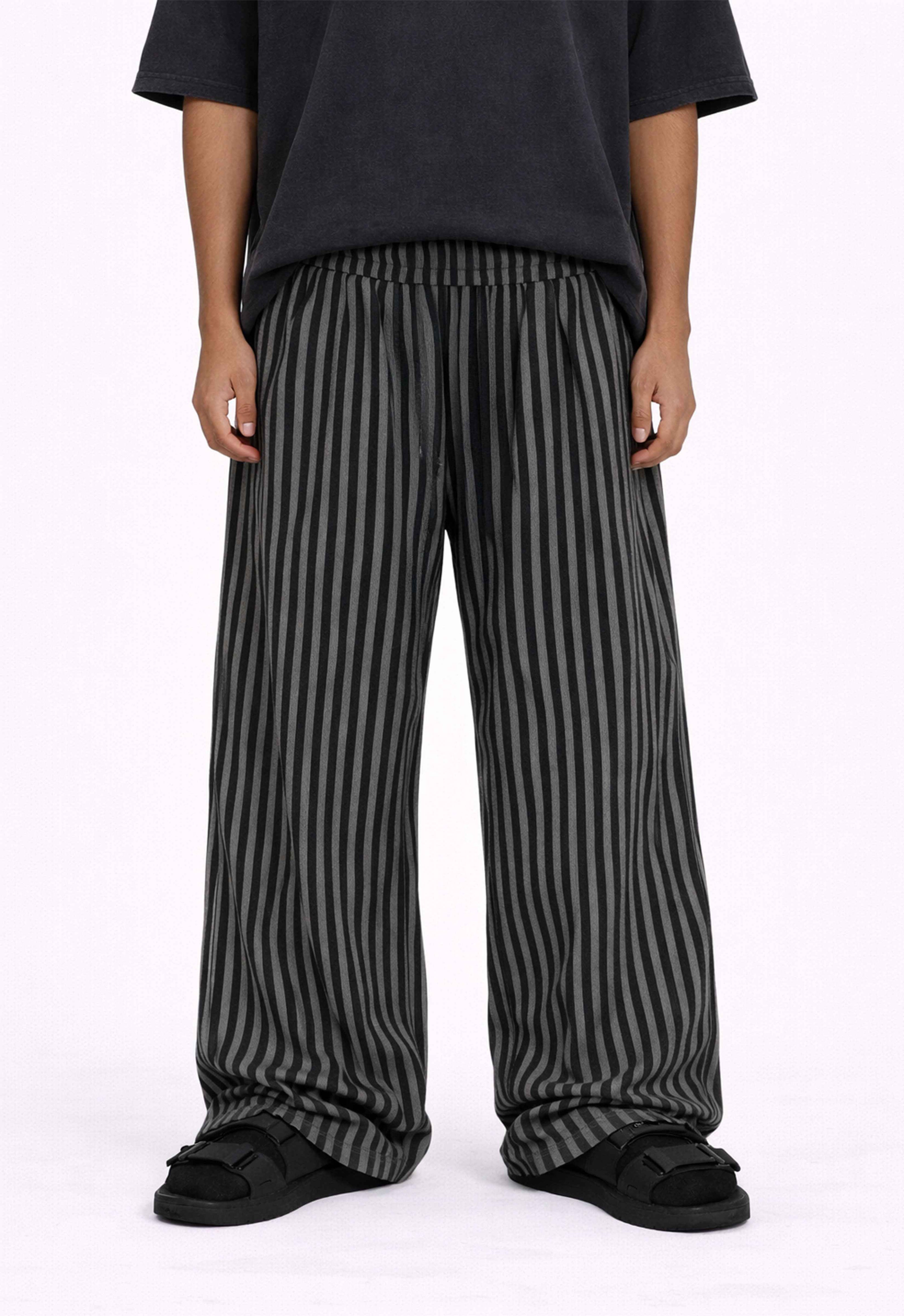 NOIR STRIPED LOUNGE PANTS