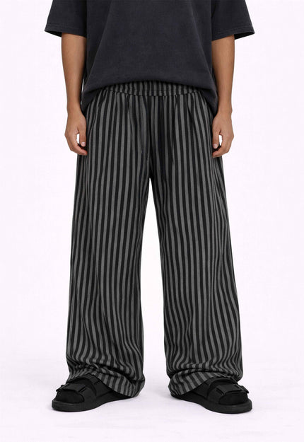 NOIR STRIPED LOUNGE PANTS