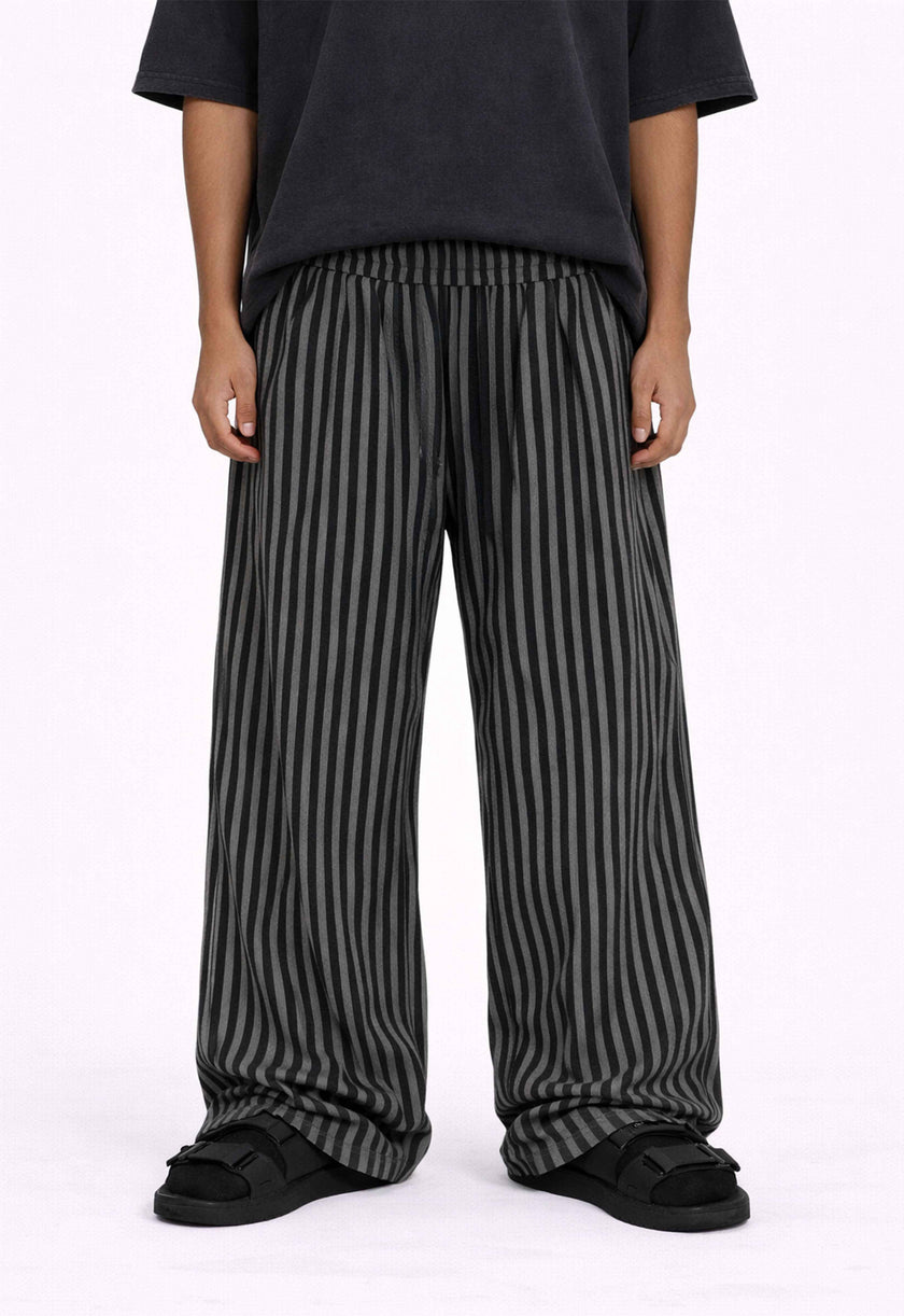 NOIR STRIPED LOUNGE PANTS