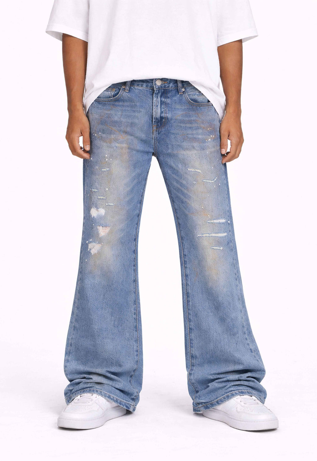 DIRT FLARE DENIM