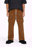 DESERT DROP-CROTCH DRAWSTRING CARGO PANTS
