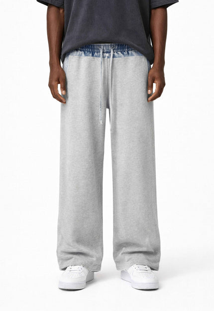 DENIM HEATHER SWEATPANTS