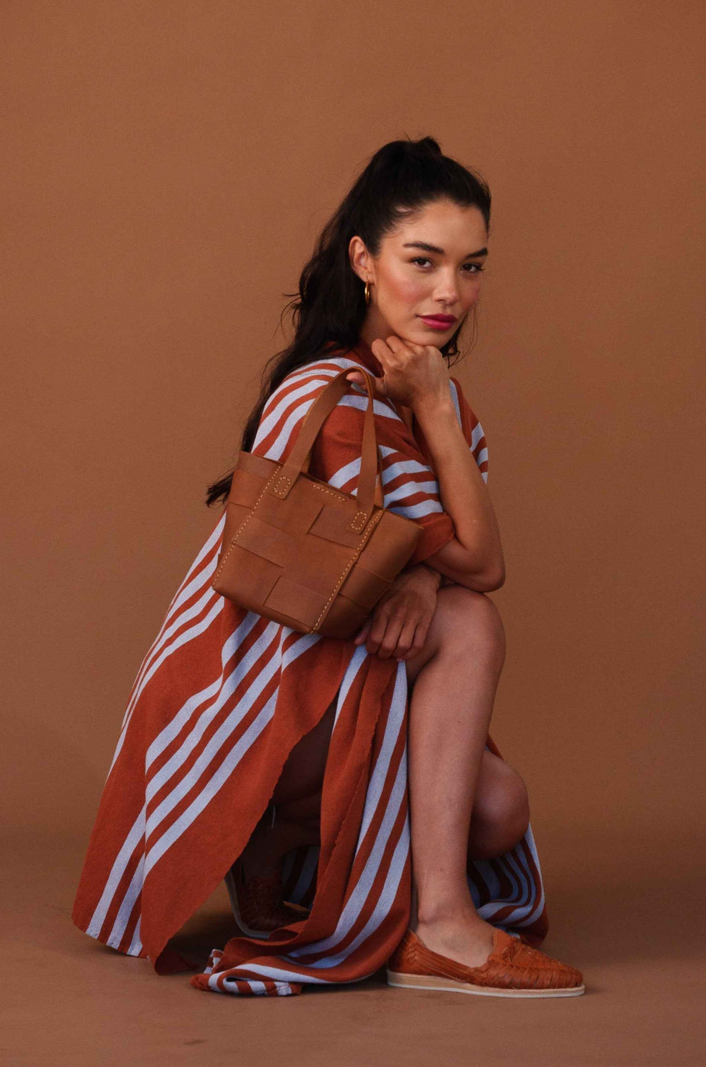 Carmen Basket Bag Camel