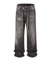 NOIR RHINESTONE DENIM