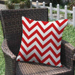 2 size options Stripes/Waving Outdoor Waterproof Pillow (With Insert) waterproof outdoor throw pillow, great for your outdoor furniture