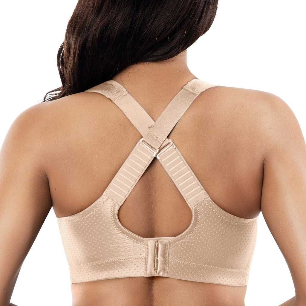 Active Full Bust Unlined Sports Bra - Bare