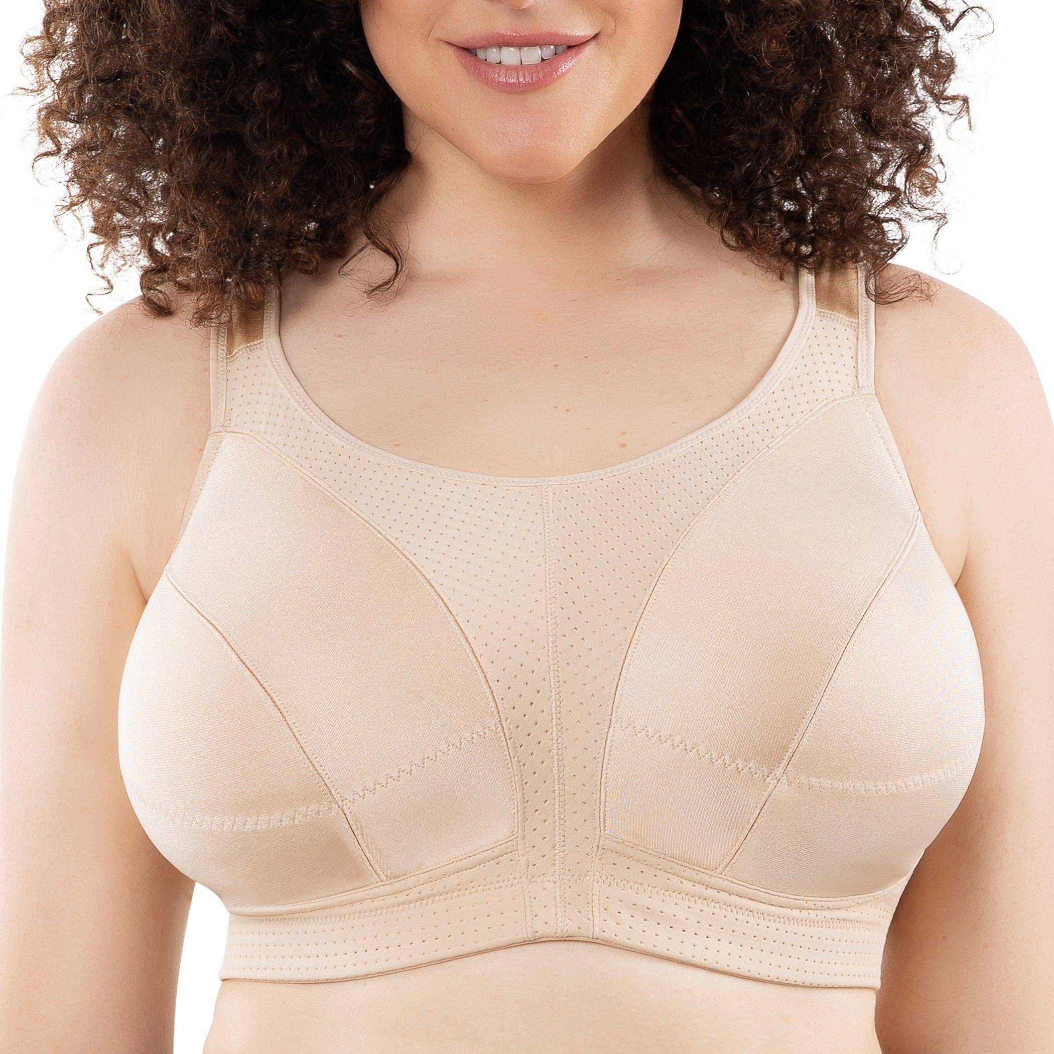 Active Full Bust Unlined Sports Bra - Bare