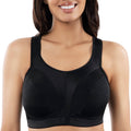 Active Full Bust Unlined Sports Bra - Black