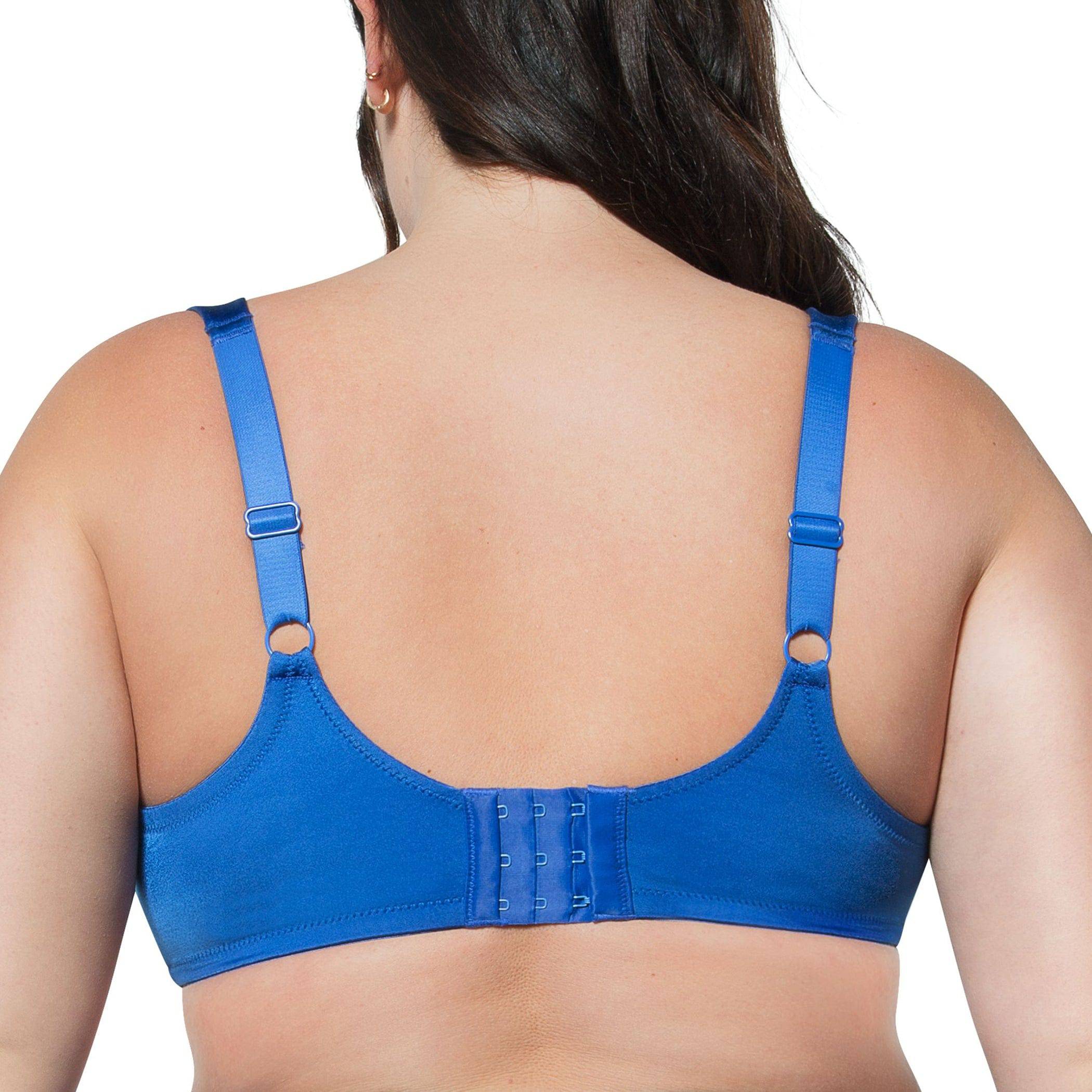 Charlotte Full Bust Lace Unlined Bra - Sapphire