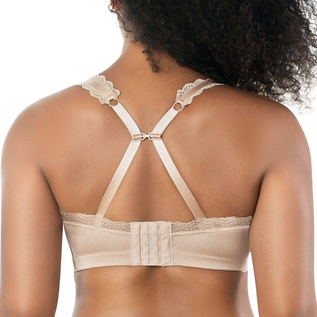 Dalis Wire-Free Full Bust Bralette - Bare