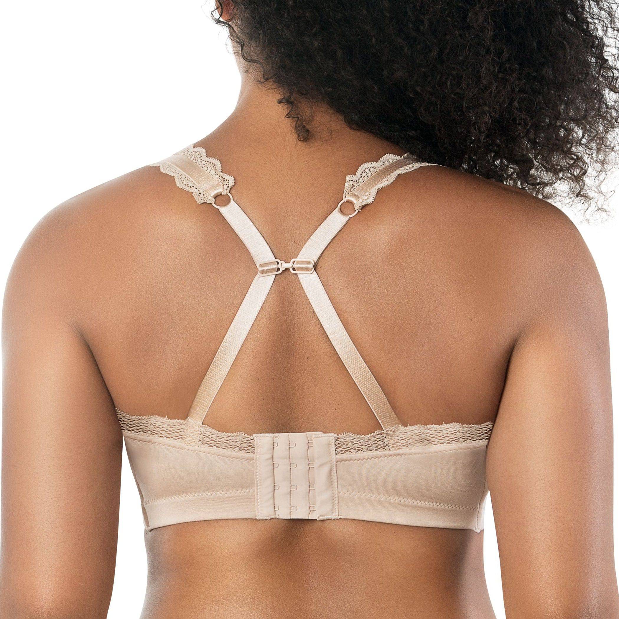 Dalis Wire-Free Full Bust Bralette - Bare