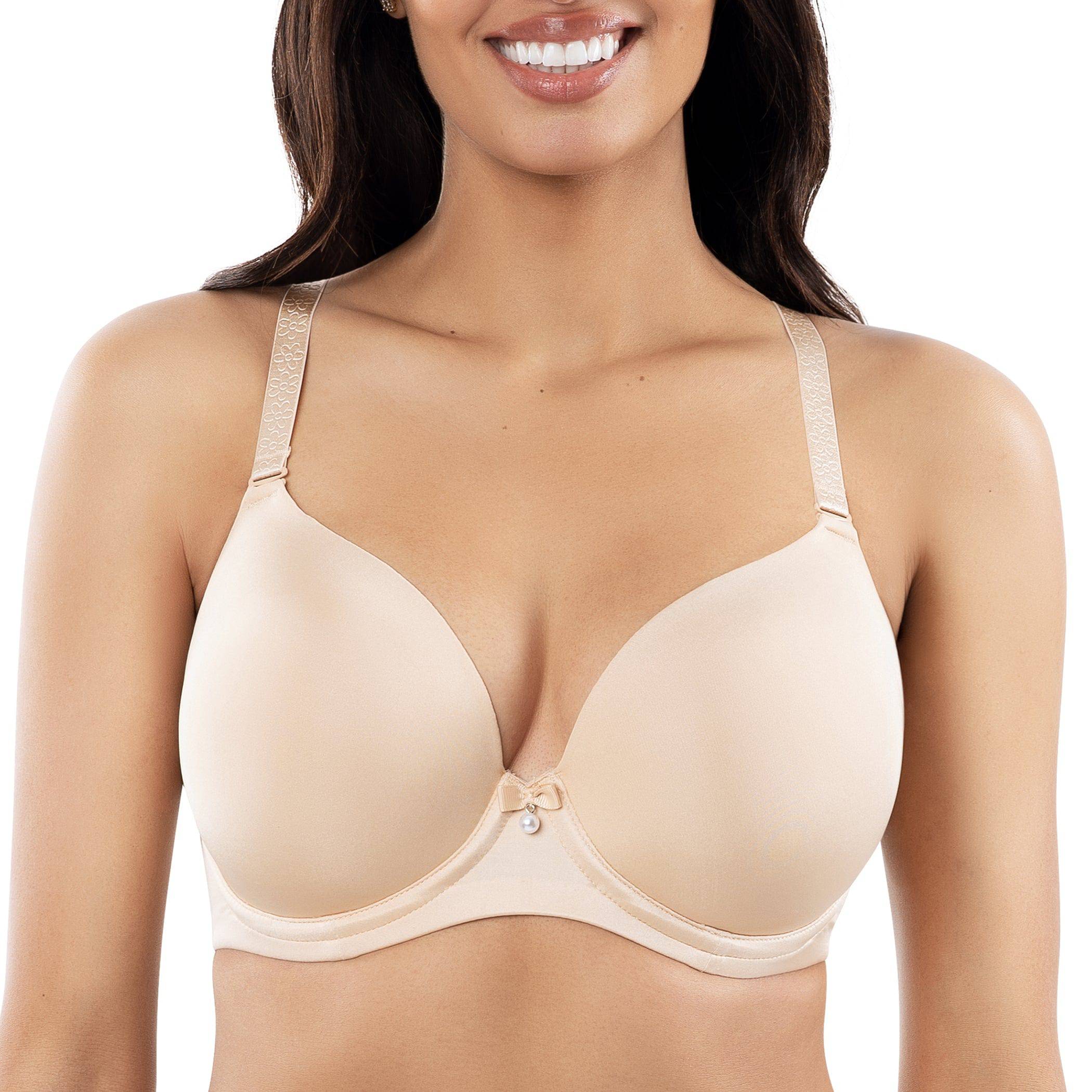 Elise Underwire Full Bust Everyday T-Shirt Bra - Bare