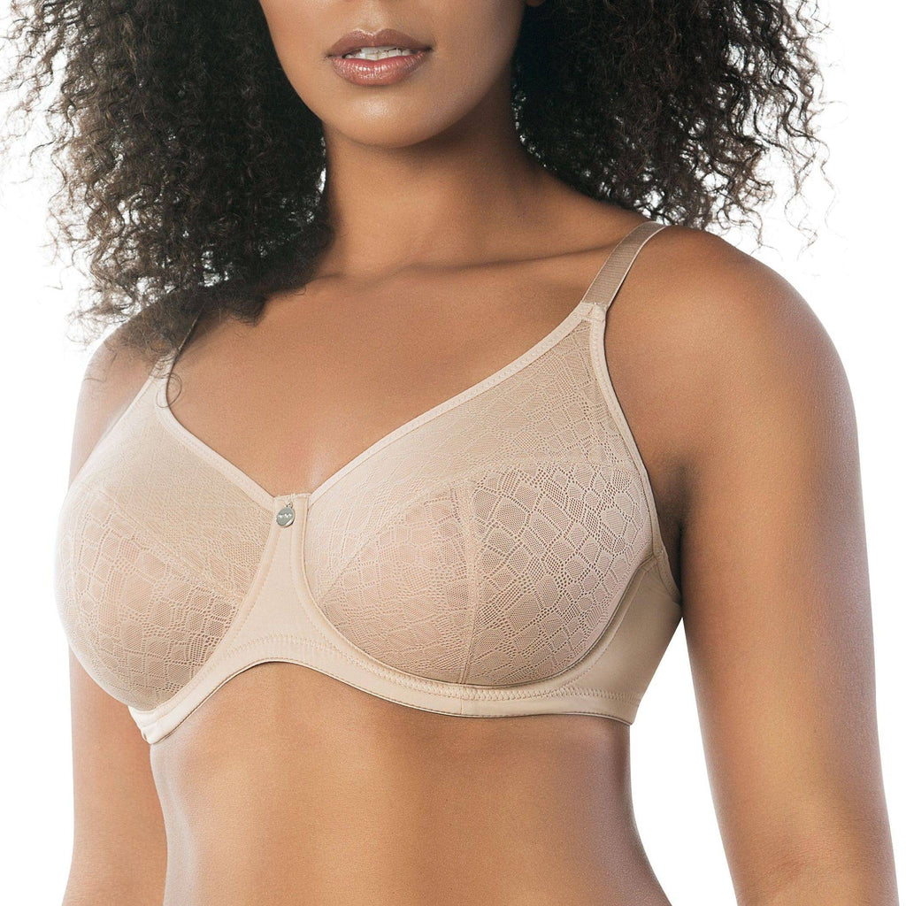 Enora Minimizer Full Bust Supportive Bra - E. Nude