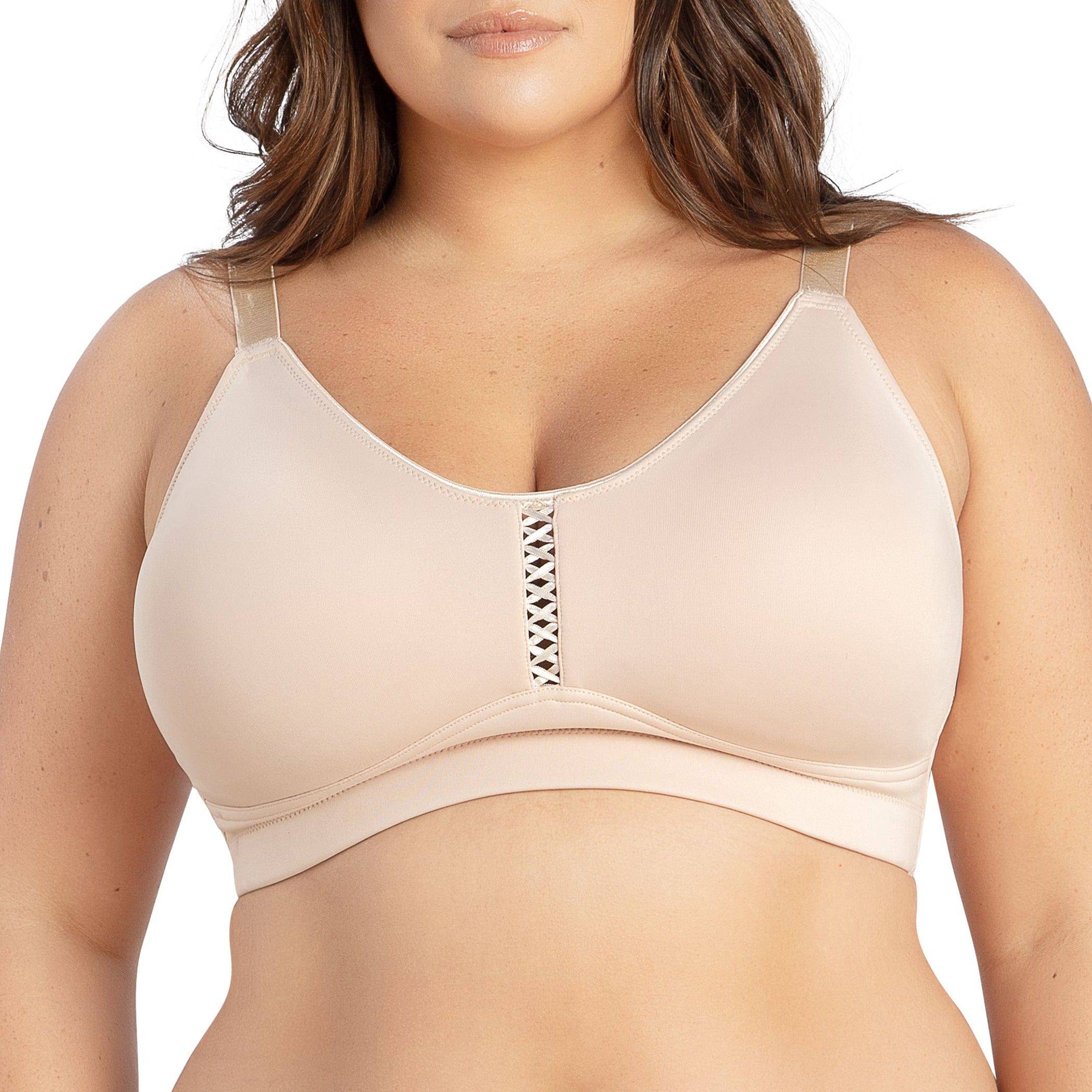 Erika Wire-Free Full Bust Bralette - Bare