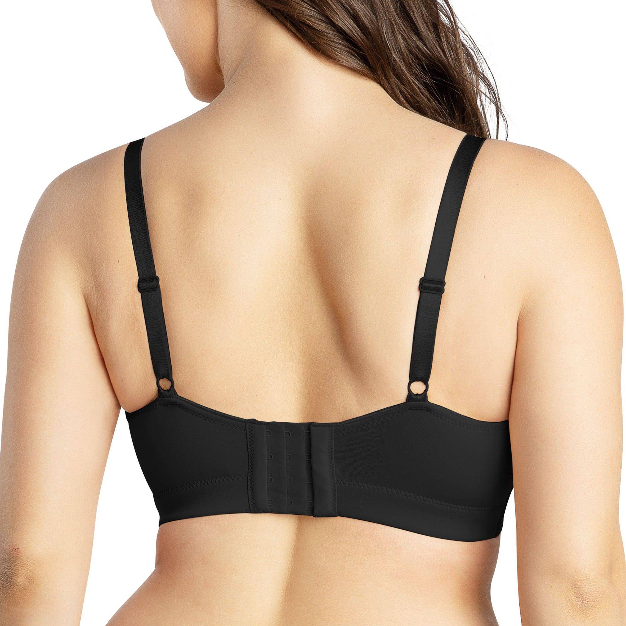 Erika Wire-Free Full Bust Bralette - Black