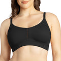 Erika Wire-Free Full Bust Bralette - Black