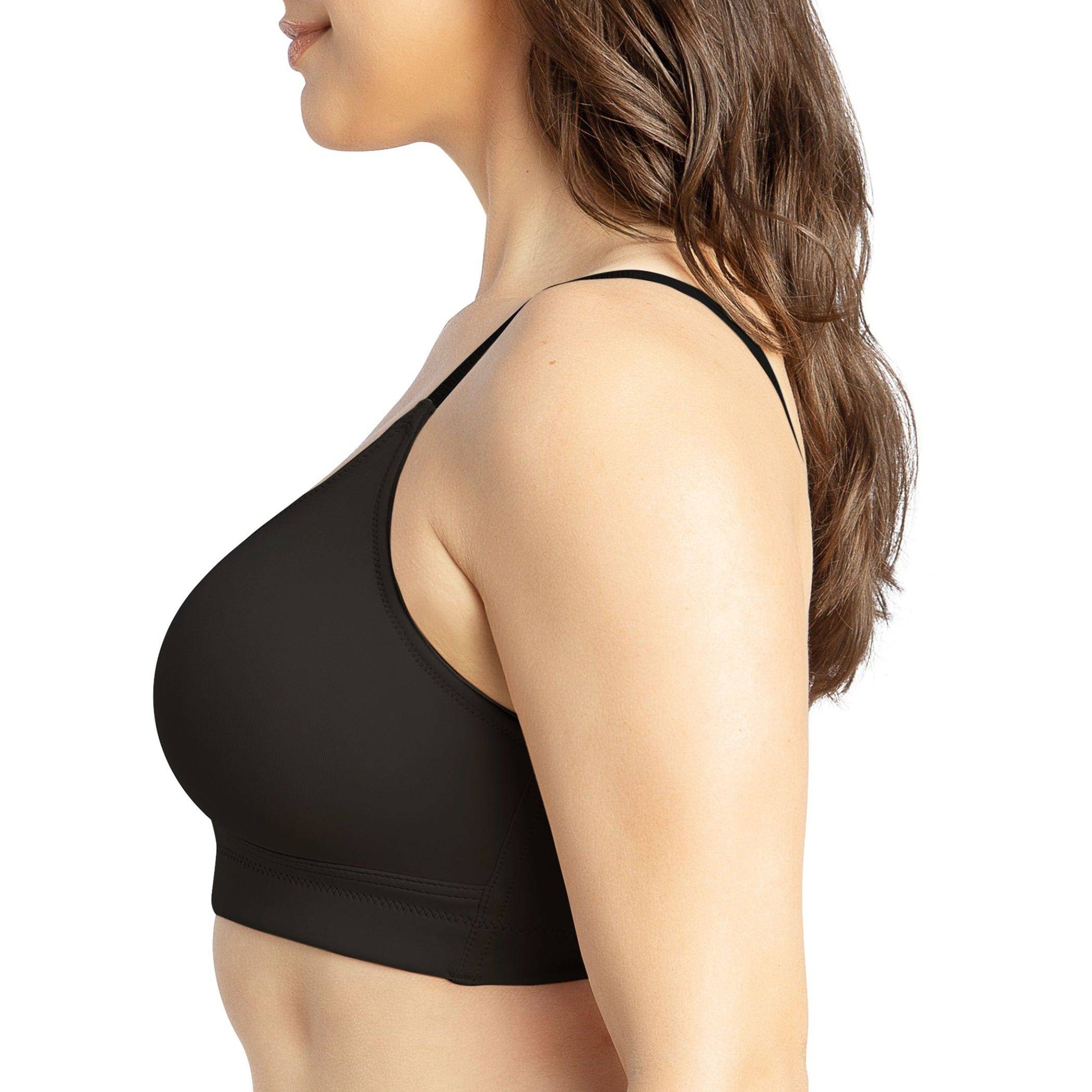 Erika Wire-Free Full Bust Bralette - Black