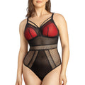 Mia Wire-Free Full Bust Bodysuit - Black
