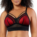 Mia Wire-Free Full Bust Padded Bralette - Black