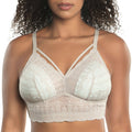 Mia Wire-Free Full Bust Lace Bralette - Sandstone