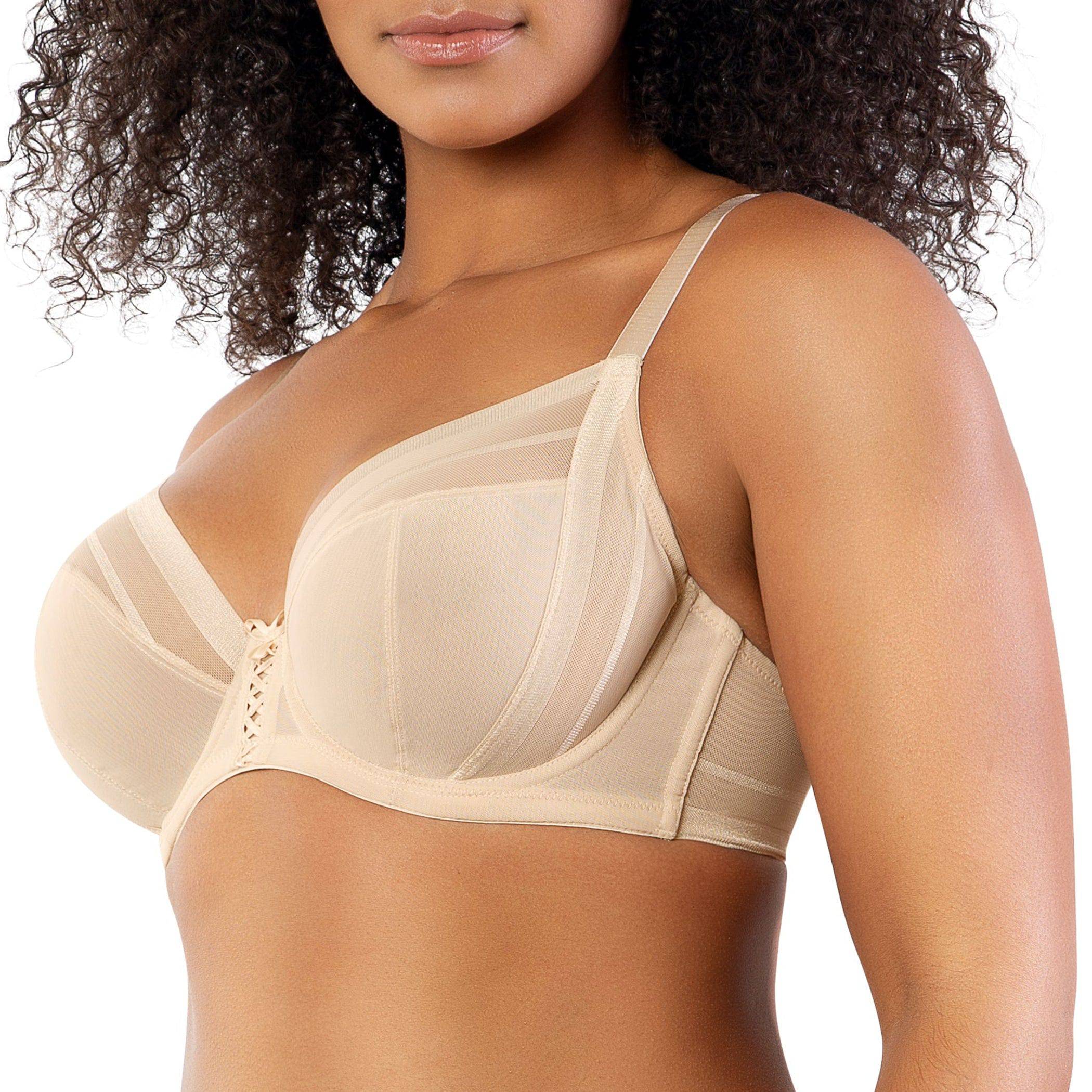 Shea Full Bust Unlined Plunge Bra - Bare