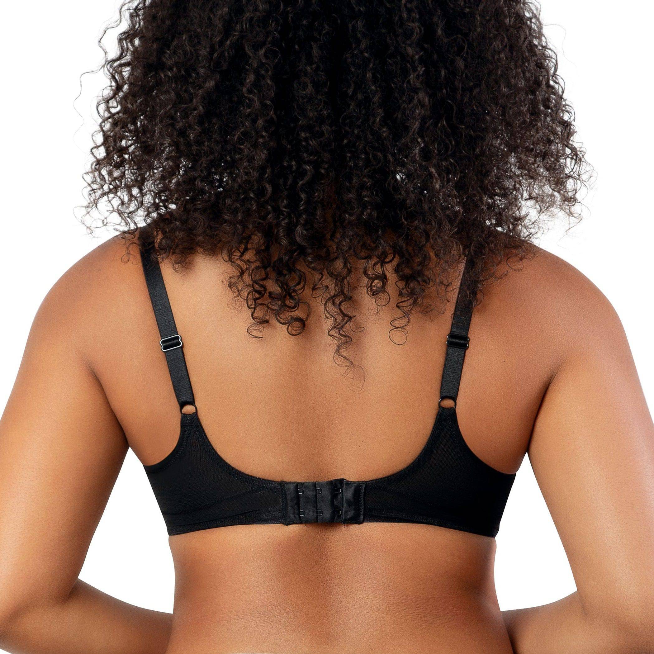 Shea Full Bust Unlined Plunge Bra - Black