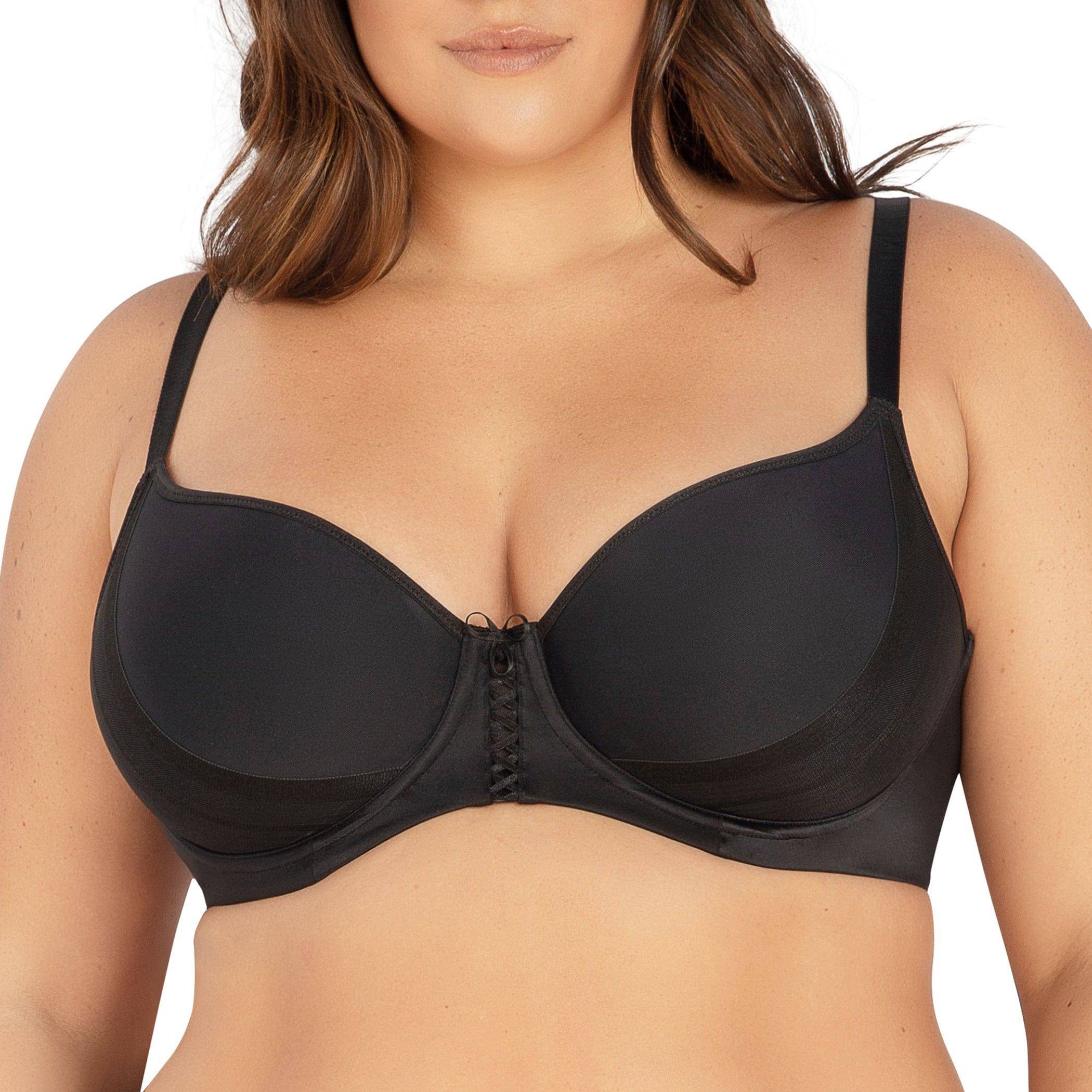 Shea Full Bust T-Shirt Bra - Black