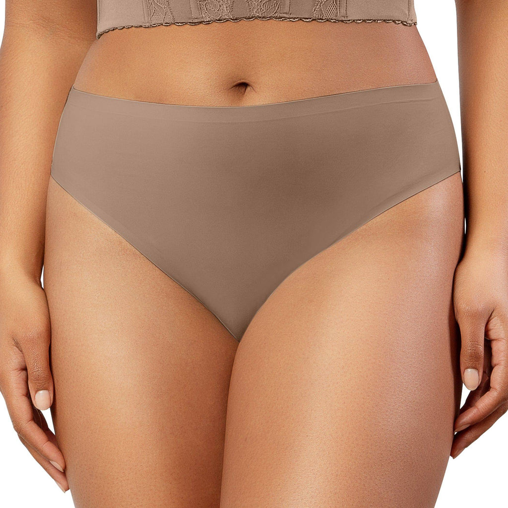 Bonded French Cut Body Smoothing Panty - Mid Nude
