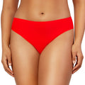 Bonded  French Cut Body Smoothing Panty - Racing Red