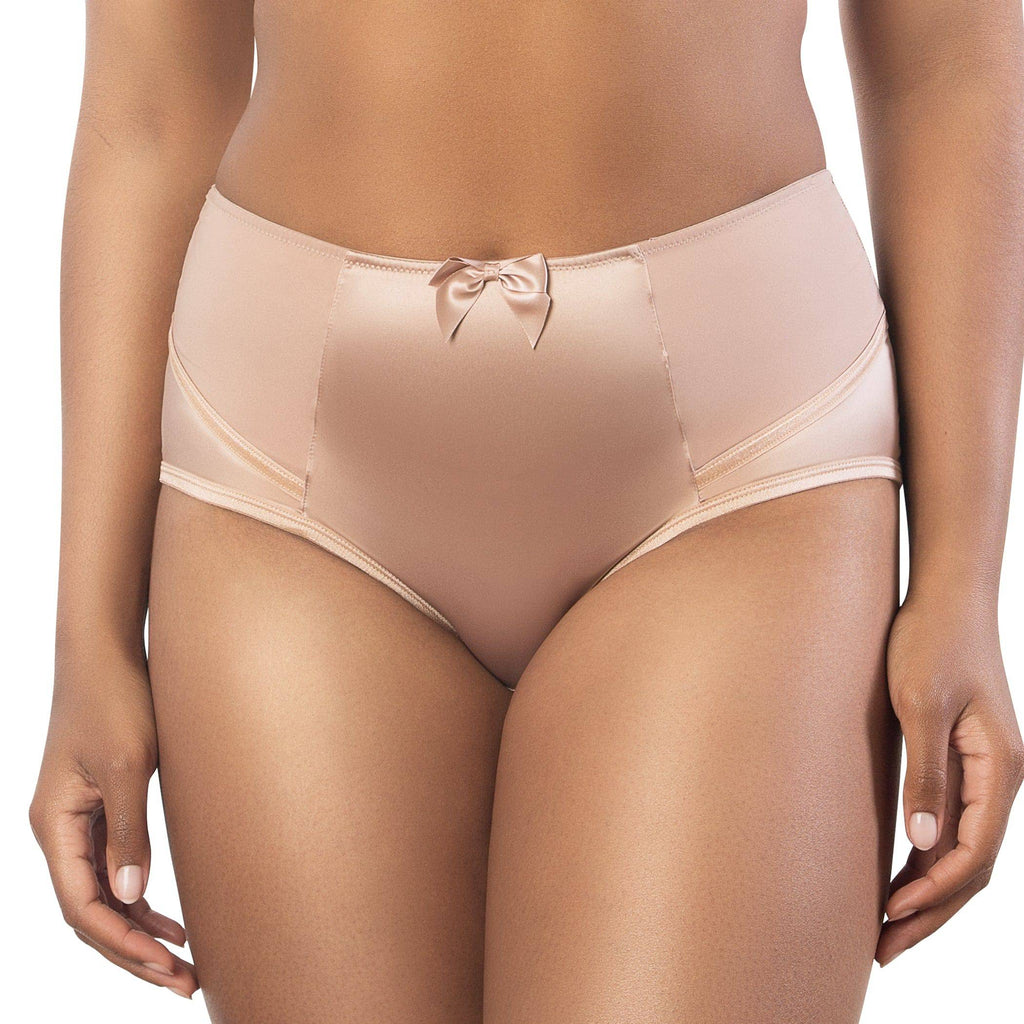 Charlotte High Waist Vinatge Brief - T. Nude