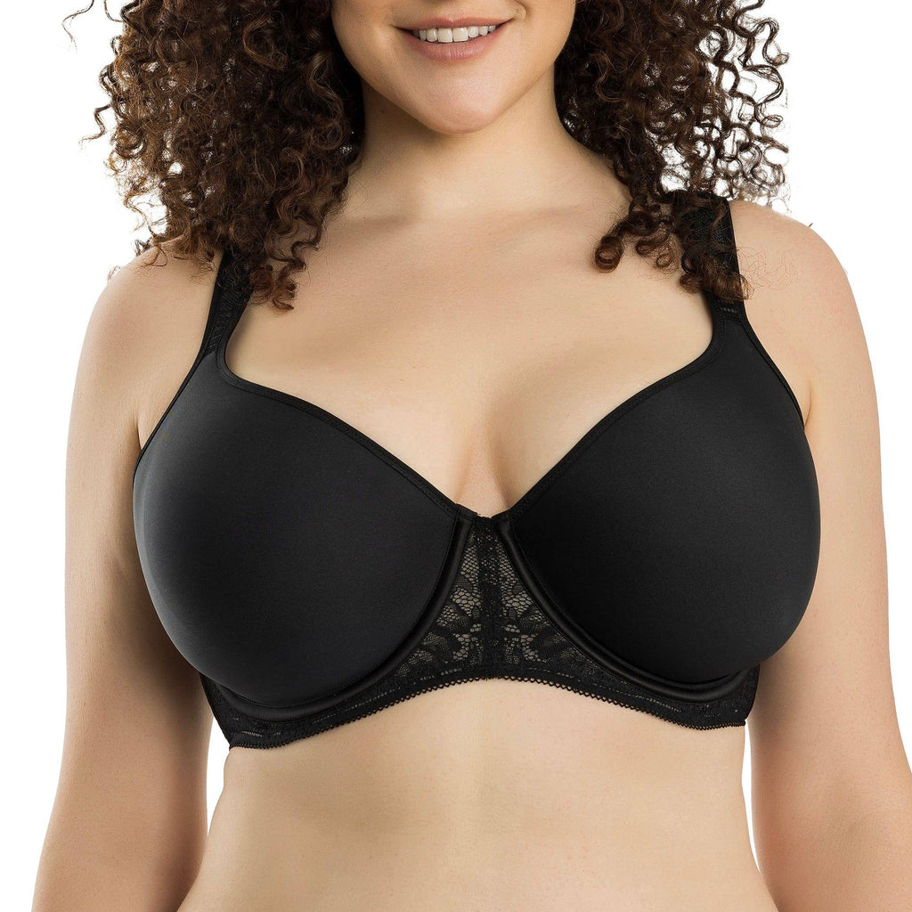 Bliss Full Bust Padded T-Shirt Bra - Black