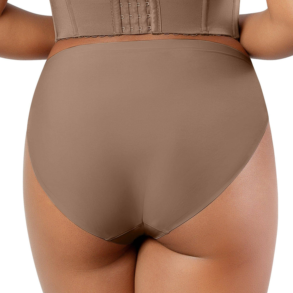 Bonded French Cut Body Smoothing Panty - Mid Nude
