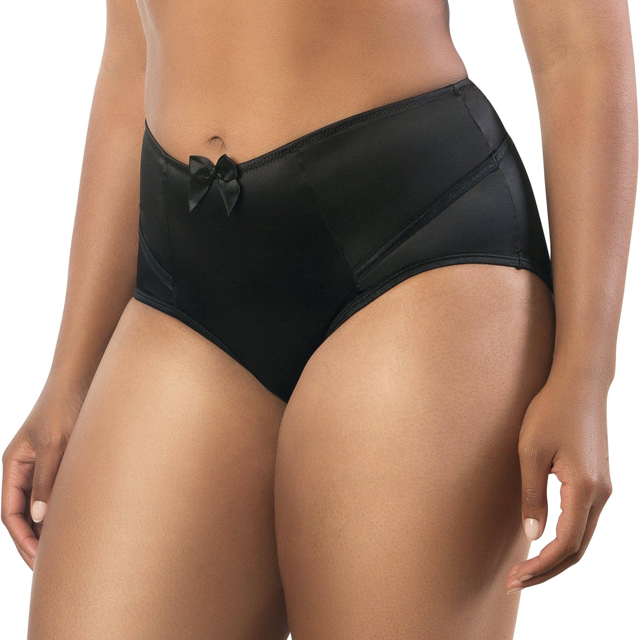 Charlotte High Waist Vinatge Brief - Black