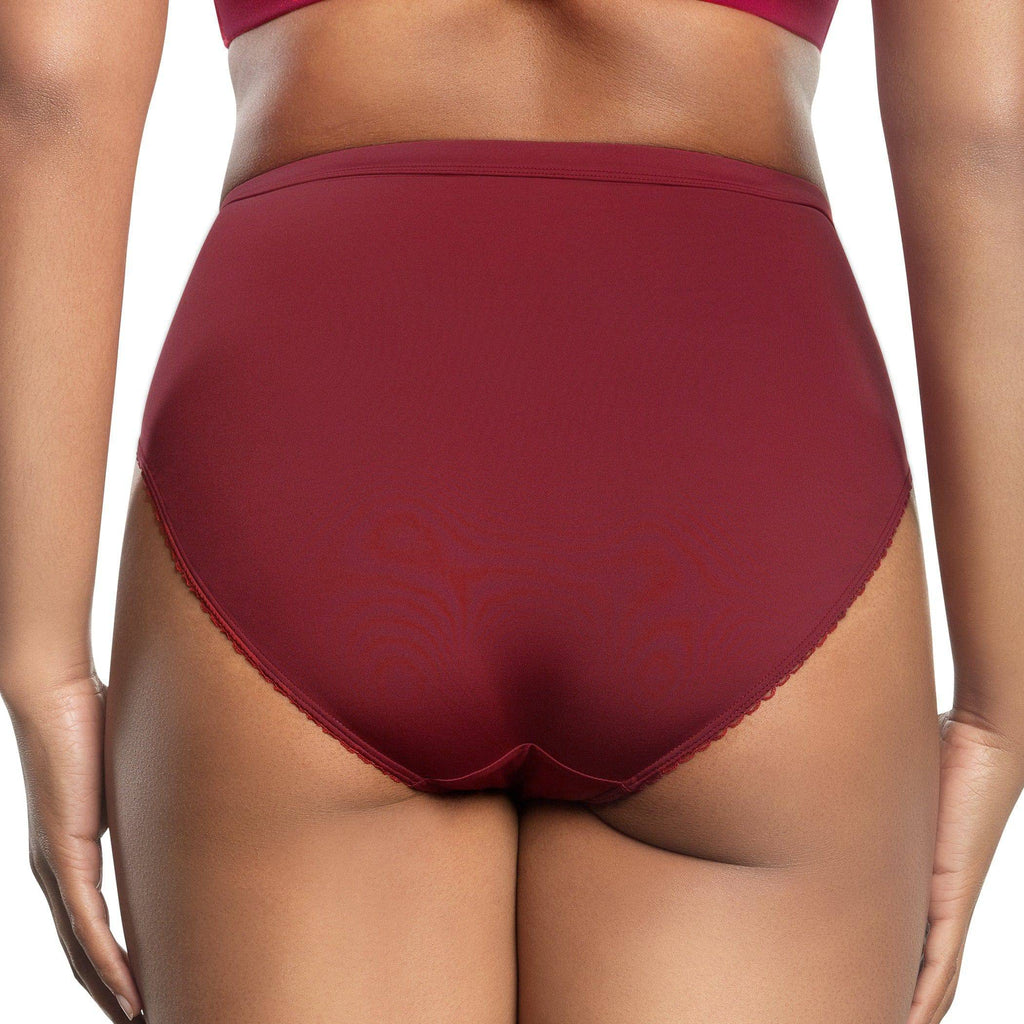 Micro Dressy High Waisted French Cut Panty - Rio Red