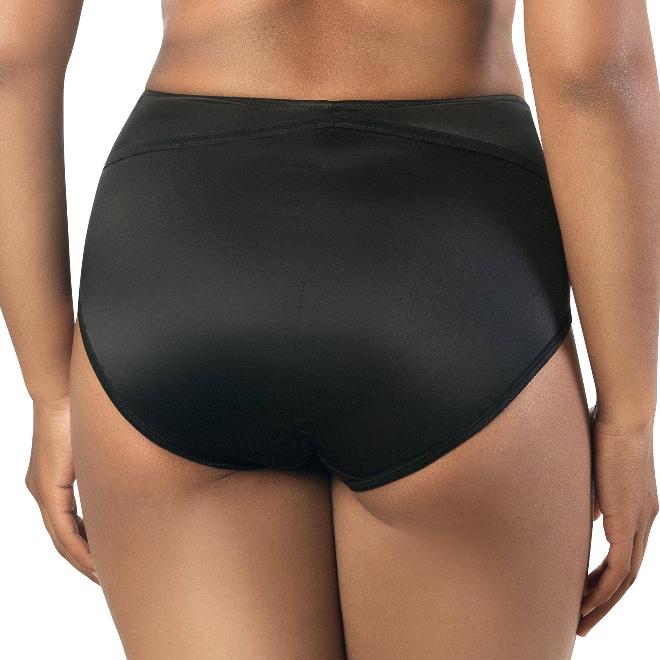Charlotte High Waist Vinatge Brief - Black