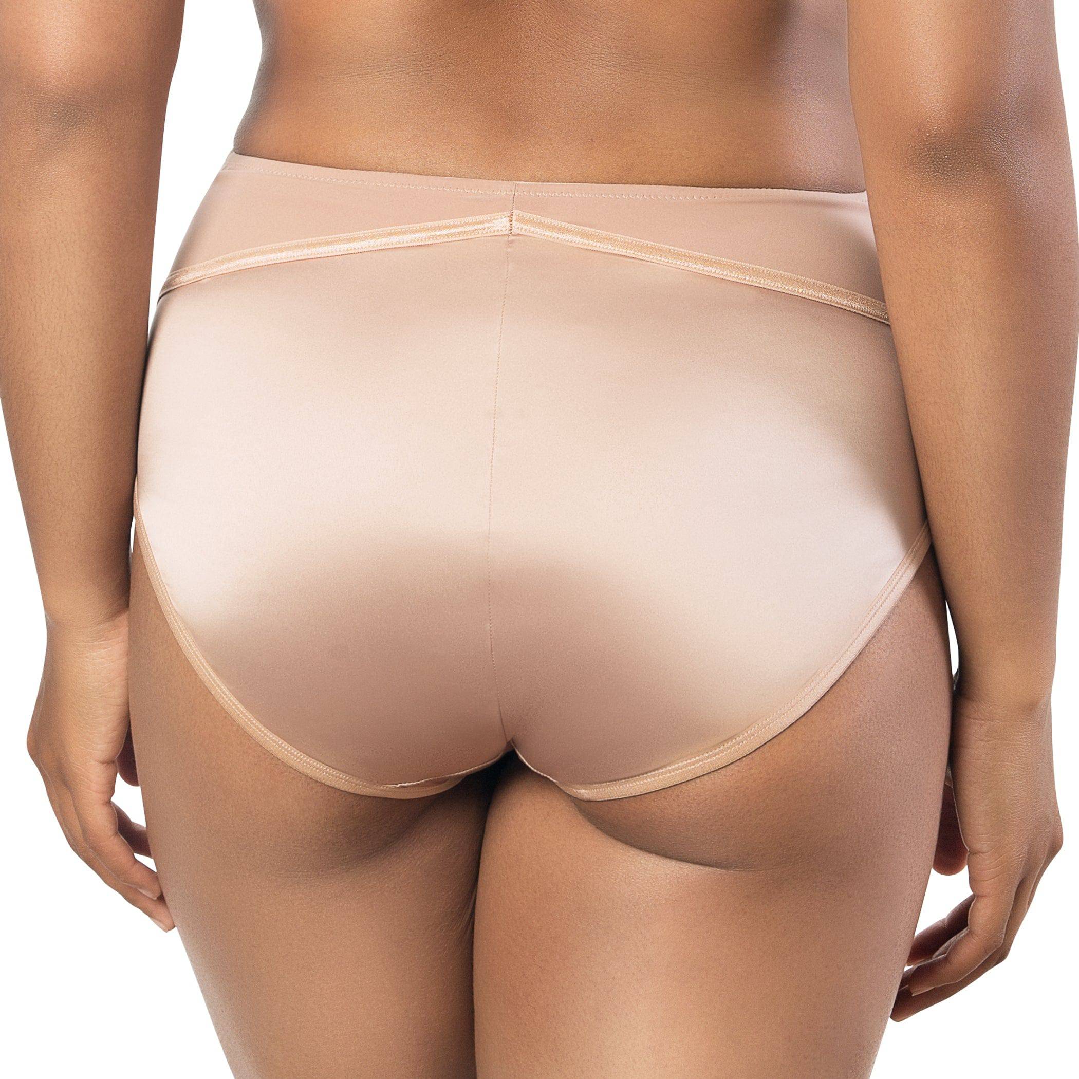 Charlotte High Waist Vinatge Brief - T. Nude