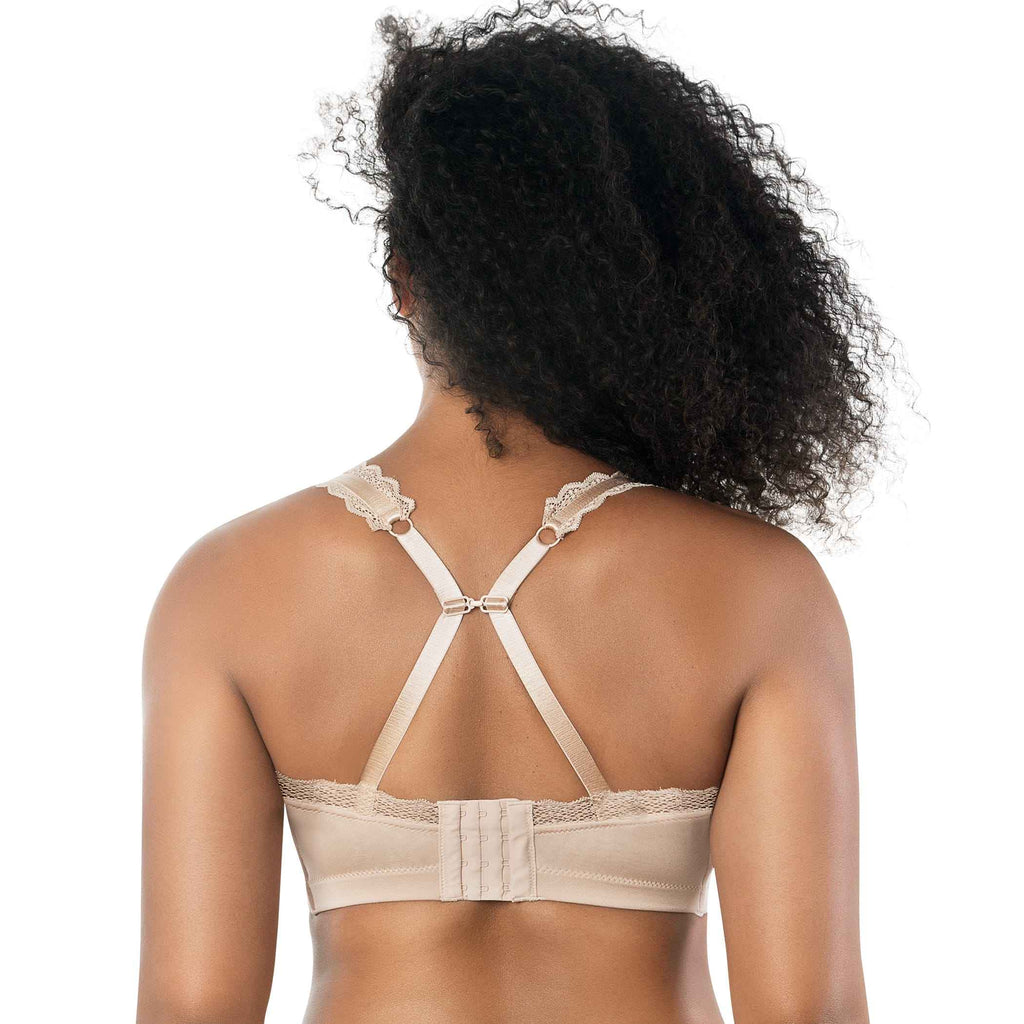 Dalis Wire-Free Full Bust Bralette - Bare