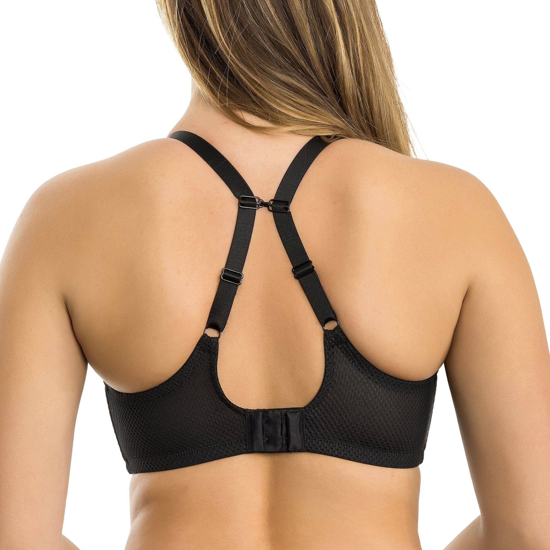 Luxlacy Full Bust Lace Padded Bra - Black