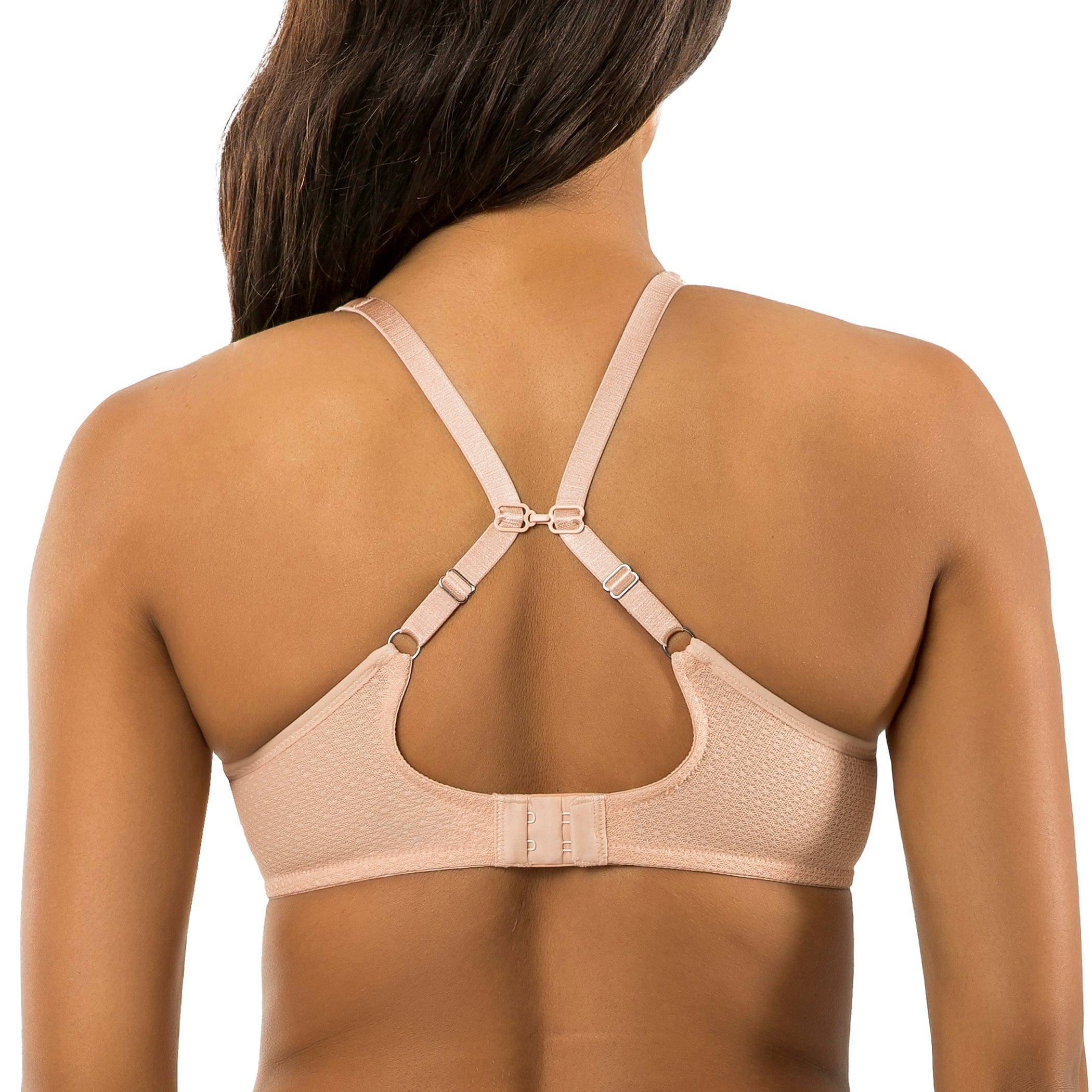 Luxlacy Full Bust Lace Padded Bra - Cameo Rose