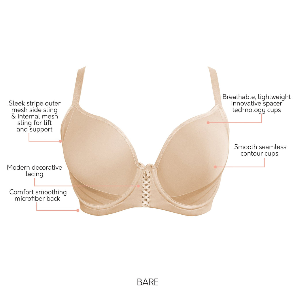 Shea Full Bust T-Shirt Bra - Bare