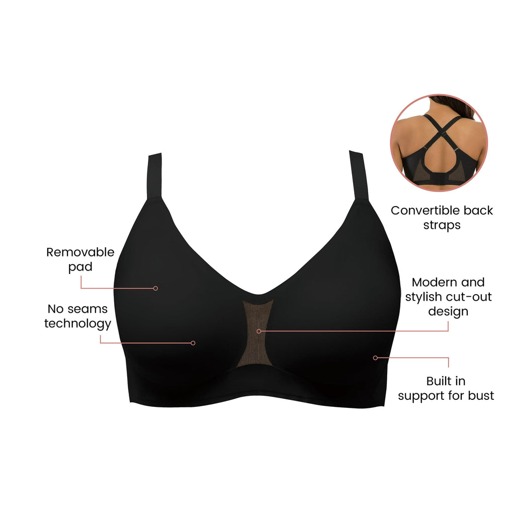 Simplicity Full Bust Everyday Bra - Black