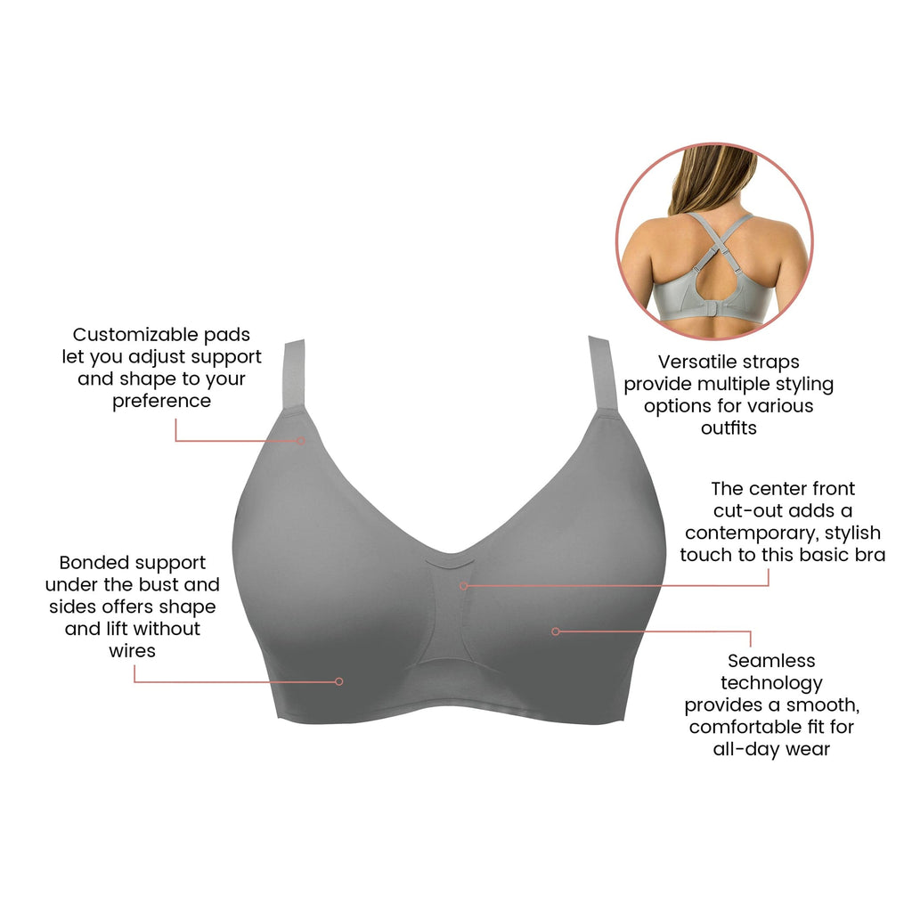 Simplicity Full Bust Everyday Bra - Grey