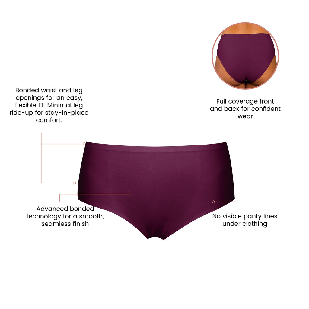 Parfait Seamless Mid-Waist Brief 3 Pack