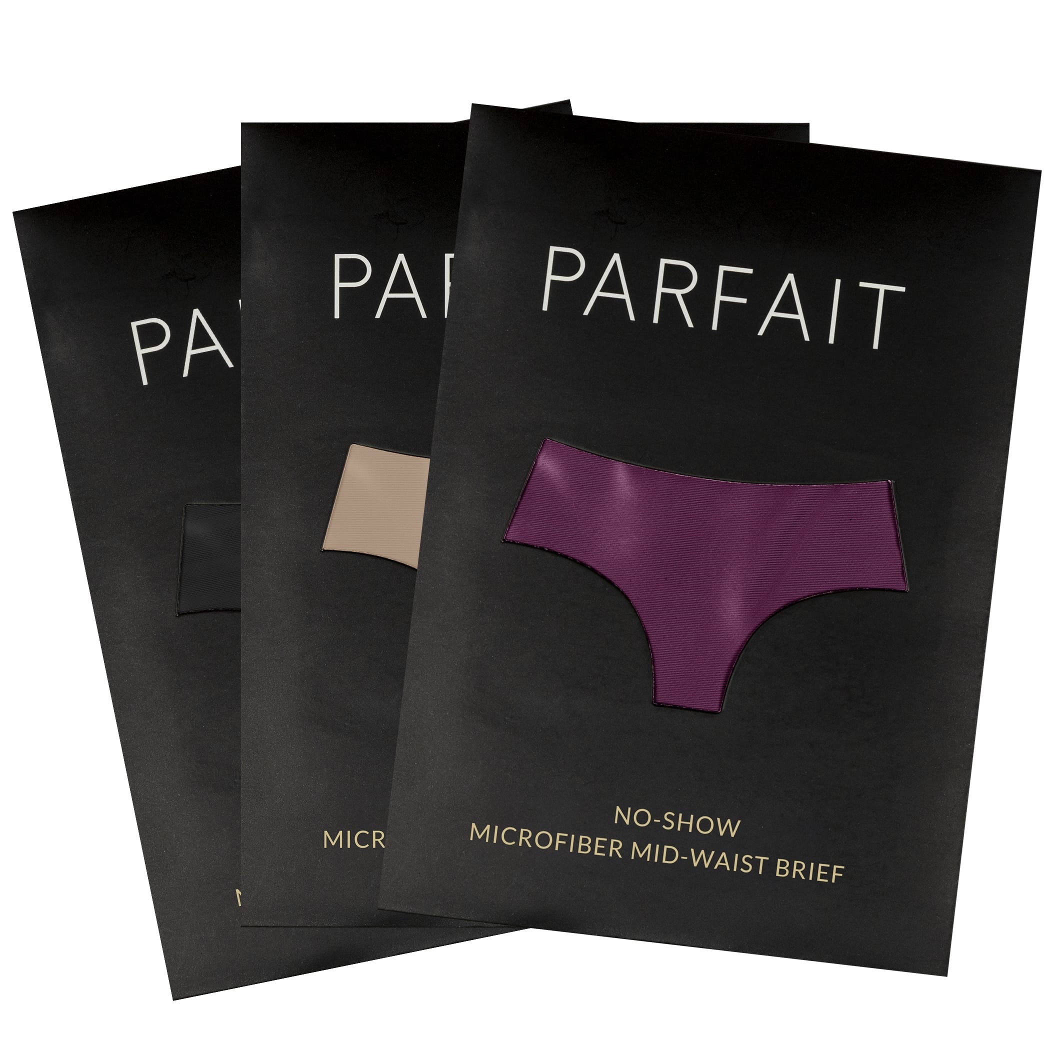 Parfait Seamless Mid-Waist Brief 3 Pack