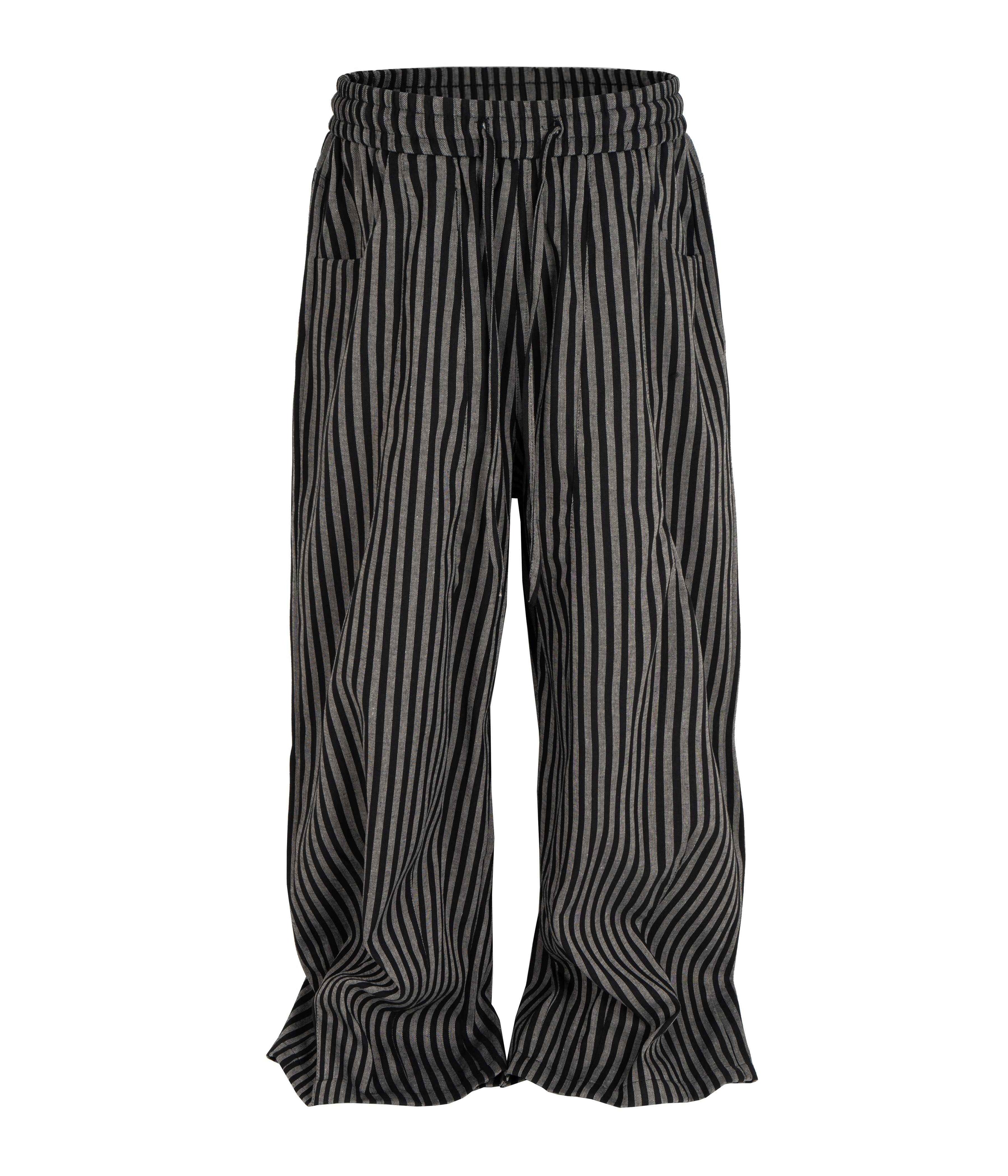 NOIR STRIPED LOUNGE PANTS (UNISEX)