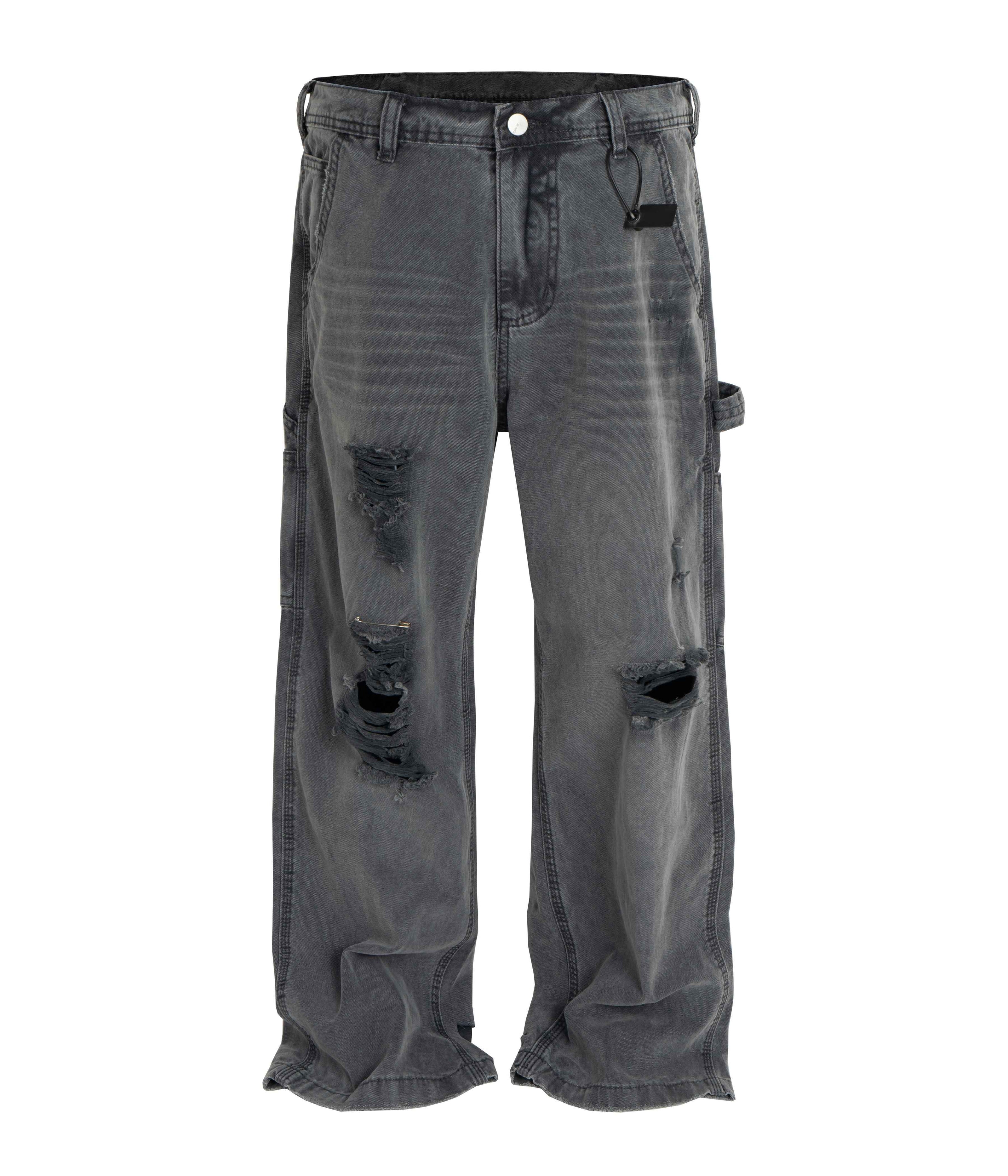 DISTRESSED CARGO DENIM