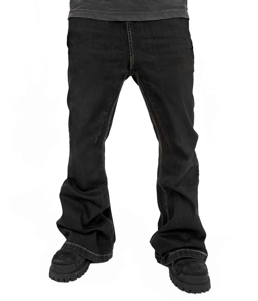 NOIR WIDEBOY FLARE DENIM (UNISEX)